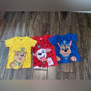 NWOT paw patrol shirt bundle